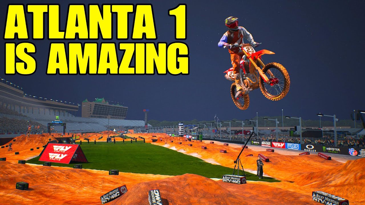 ATLANTA 1 IS AMAZING Supercross 5 Gameplay.Chase Sexton YouTube