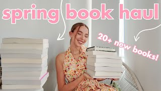 *huge* spring book haul ✨ + books for this summer!
