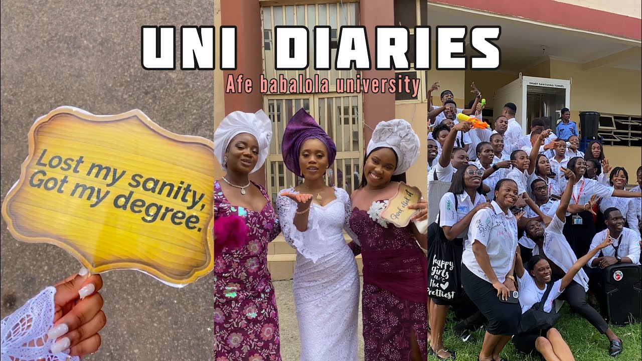 UNI DIARIES: last days as an Afe babalola university student, final days in uni*emotional*