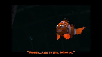 Finding Nemo: strange over the tunnel after the ingame cutscene that works only on ps2