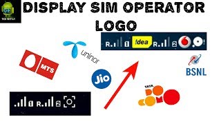 How to display SIM operator logo in mobile || Mobile Network||SIM Operator logo in Android mobile screenshot 1