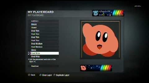 Black Ops Tutorial: Kirby Emblem