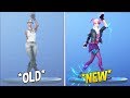 SIGNATURE SHUFFLE vs ELECTRO SHUFFLE (Old Dance vs New Dance) Fortnite Battle Royale