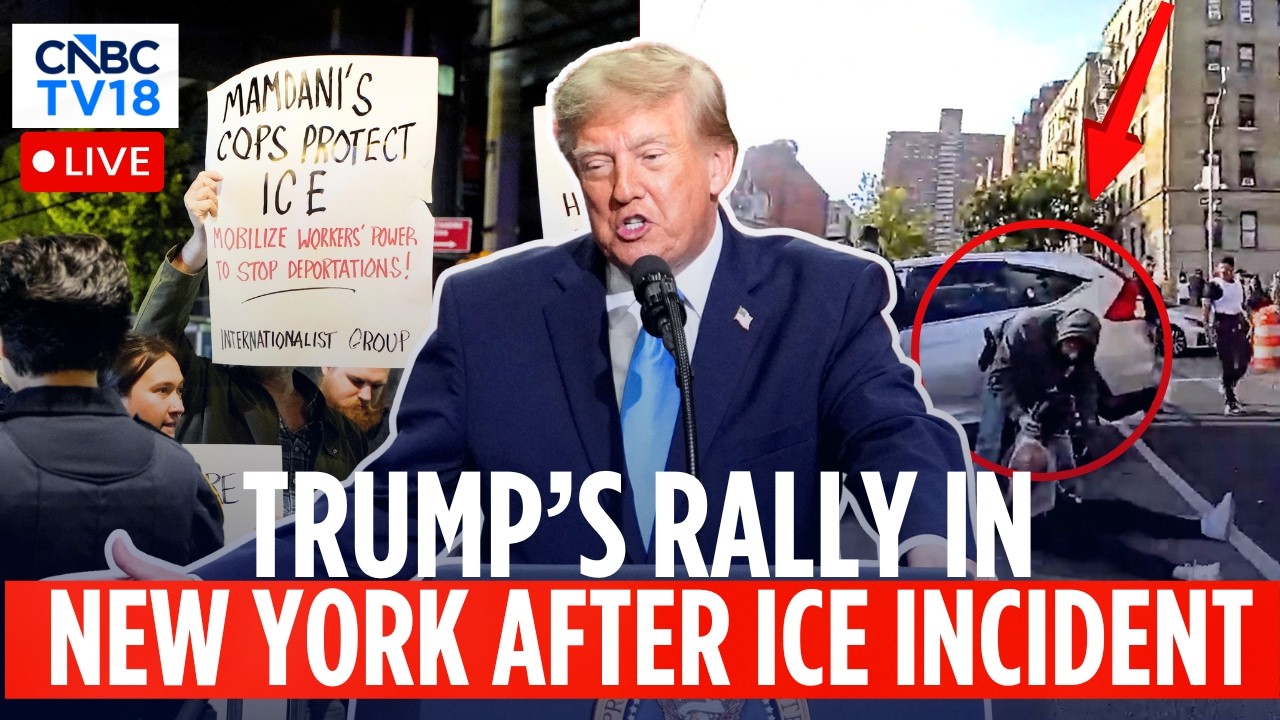Donald Trump New York Rally LIVE: ICE Shooting, Immigration Enforcement In Focus | Mamdani | N18G
