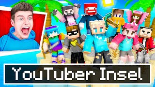 Ich bin NEU auf der YOUTUBER INSEL in Minecraft!