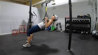 TRX Bridge to Inverted Row