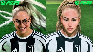 FC 26 vs FC 25 | Women Player Faces Comparison Ft Putellas , Alisha, Dumornay \u0026 More #fc26 