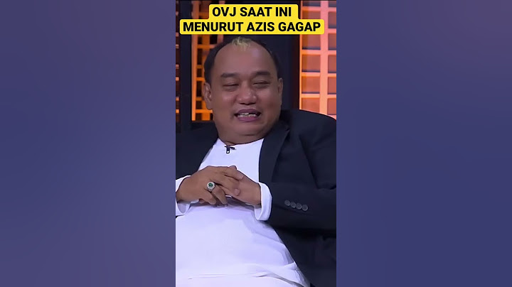 Ini alasan OVJ ga bisa berjaya lagi menurut Azis Gagap diTNS #shorts #tonightshow #vindes #azisgagap