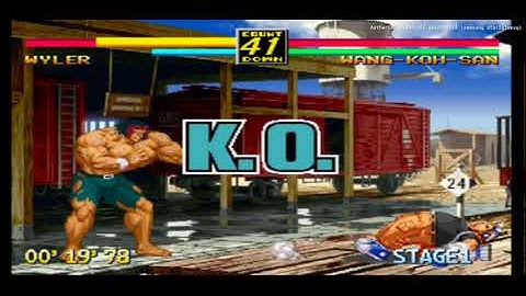 AetherSX2 - Art of Fighting Anthology.