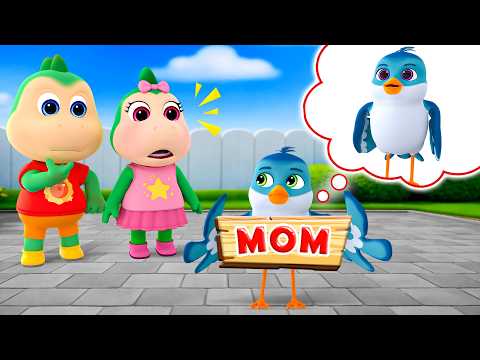 Where Is My Mommy? 🐦 The Little Bird Lost Its Mom! 🔥 Fire Spike Bedtime Stories for Kids