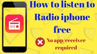 Free Radio on iphone 6 iphone 4s iphone 5s - iphone tricks screenshot 4