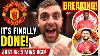 🚨ANNOUNCED 2 MINUTES AGO! FABRIZIO ROMANO ANNOUNCED TODAY🤩BIG €95M DEAL AT UTD LATEST TRANSFER NEWS