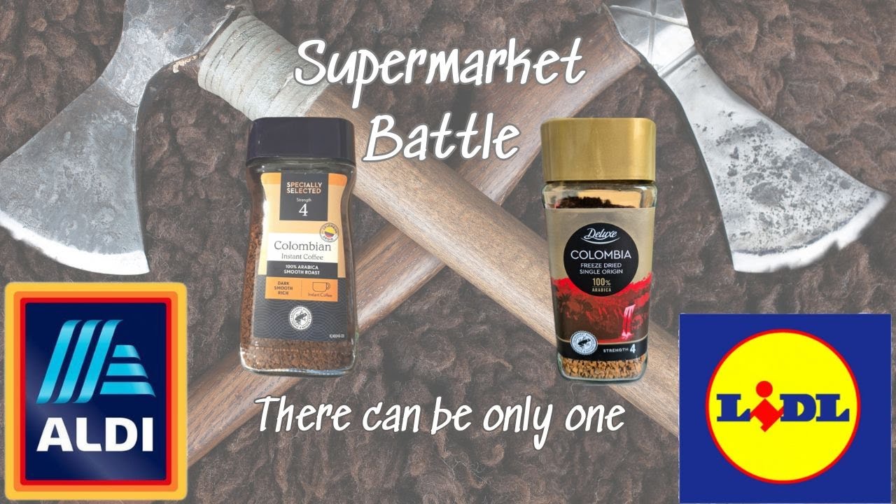 Supermarket Battle S01 E04 Aldi Colombian Instant Coffee V Lidl Deluxe
