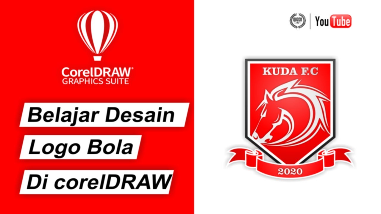  Belajar  Desain  Logo Bola di corelDRAW  YouTube