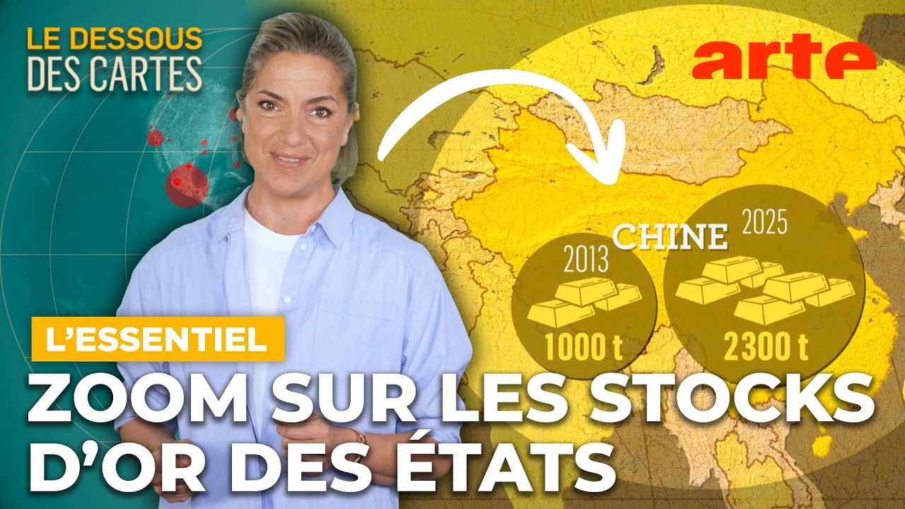 Pourquoi les États ont-ils des réserves d'or ? | L'Essentiel du Dessous des cartes