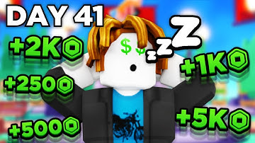 I Went AFK On An ALT On Pls Donate For 1000 HOURS STRAIGHT Here