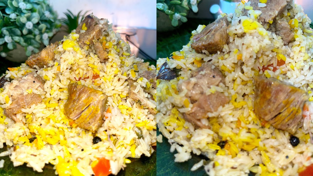 White Mutton Tahari🍚 l Garam Masala Tahari l Ramadan Special 🌙