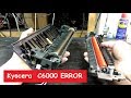 Kyocera ошибка C6000 Error. Ремонт печки