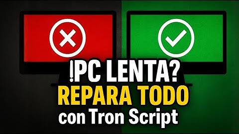 ¡Repara y Optimiza tu PC con Tron Script! (Método 2025 Paso a Paso)