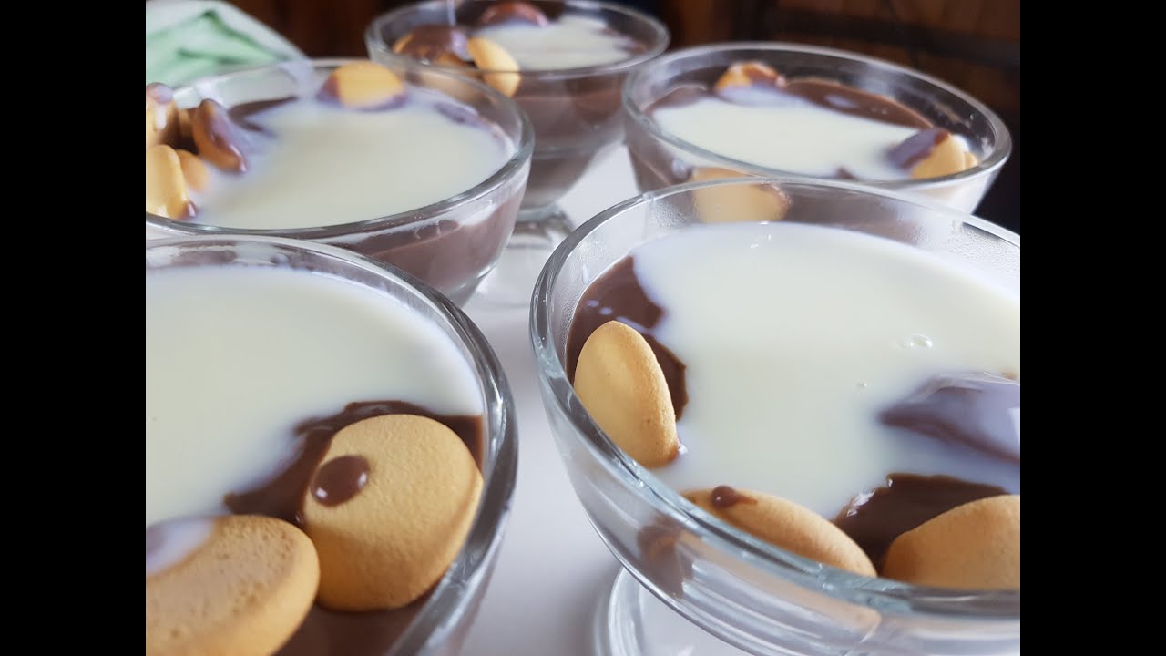 Dvojfarebný puding | Varenie s Viky