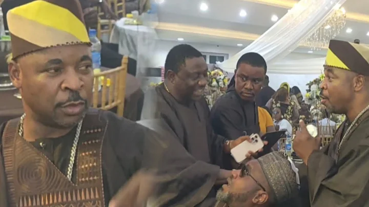 See How People Welcome MC Oluomo at Princess Adebimpe 50th Birthday