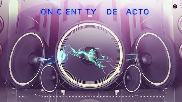 Nhạc demo âm thanh sự kiện cực mạnh "De Facto - Sonic Entity"
