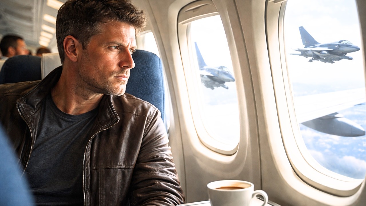They Thought a Single Dad Was Just a Passenger—Until the F-16 Pilots Called Him “Eagle One”