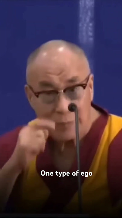 one type of ego #dalailamalesson #love #buddhistleader #trending #dalailama #peace #inspiration