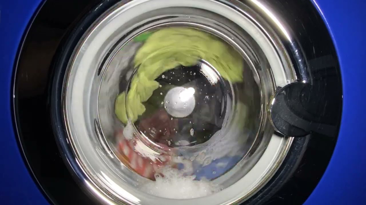 Hanseatic TL1200 (Blau/Chrom) Waschmaschine