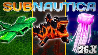 SUBNÁUTICA en Minecraft Bedrock 26.X