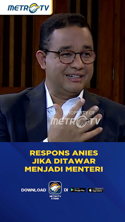 Respons Anies Jika Ditawar Menjadi Menteri #shorts