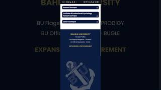 Bahria University Admissions deadline fall 2026 phase l