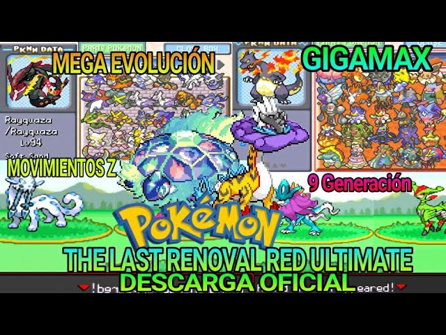 Pokemon The Last Renoval Red Ultimate ROM (Hacks, Cheats +