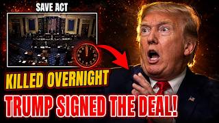 SAVE America Act SHELVED Overnight — The Secret Deal NO ONE Expected Trump Signed Off!