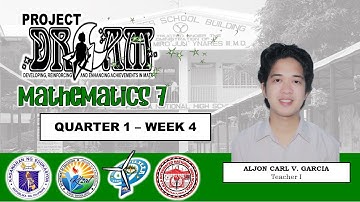 PROPERTIES OF OPERATIONS - MATHEMATICS 7 WEEK 4 QUARTER 1