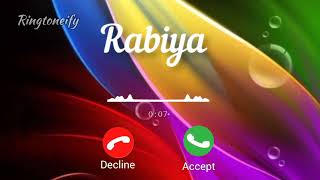 Rabiya Name Ringtone Download Link Rabiya Name Ringtone Download Free
