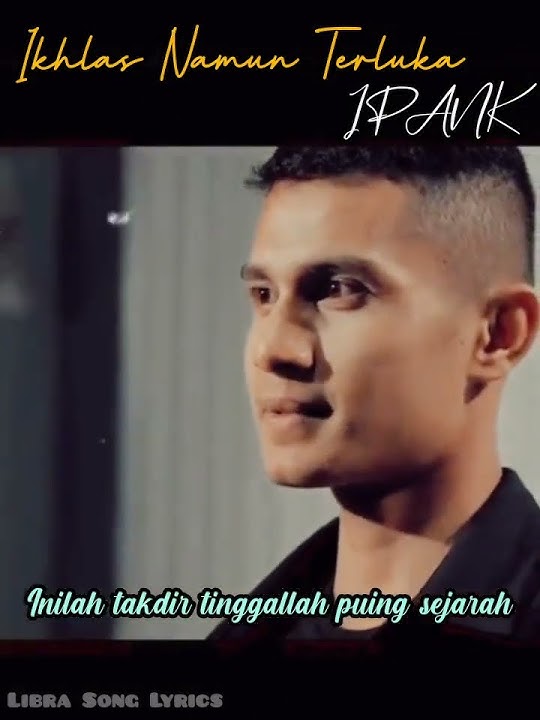 IPANK - Ikhlas Namun Terluka#ipank #lirik #shorts