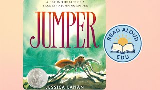 JUMPER | A Day in the Life of a Backyard Jumping Spider | READ ALOUD VIDEO FOR KIDS! #readaloud #esl