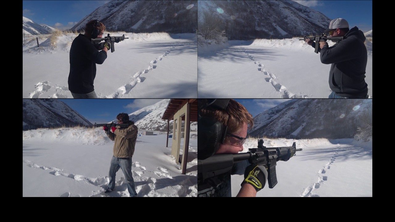 Day after Christmas range shooting - Sony AS300V