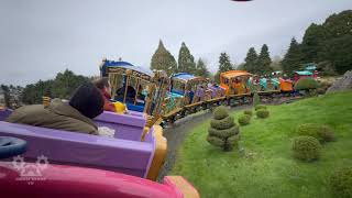 Paris Casey Jr. Circus Train Ride in 4K | 2024 Disneyland Paris Ride-Through
