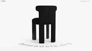 Meridiani Cosette Chair by Andrea Parisio 2024 3D model by 3DModels.org