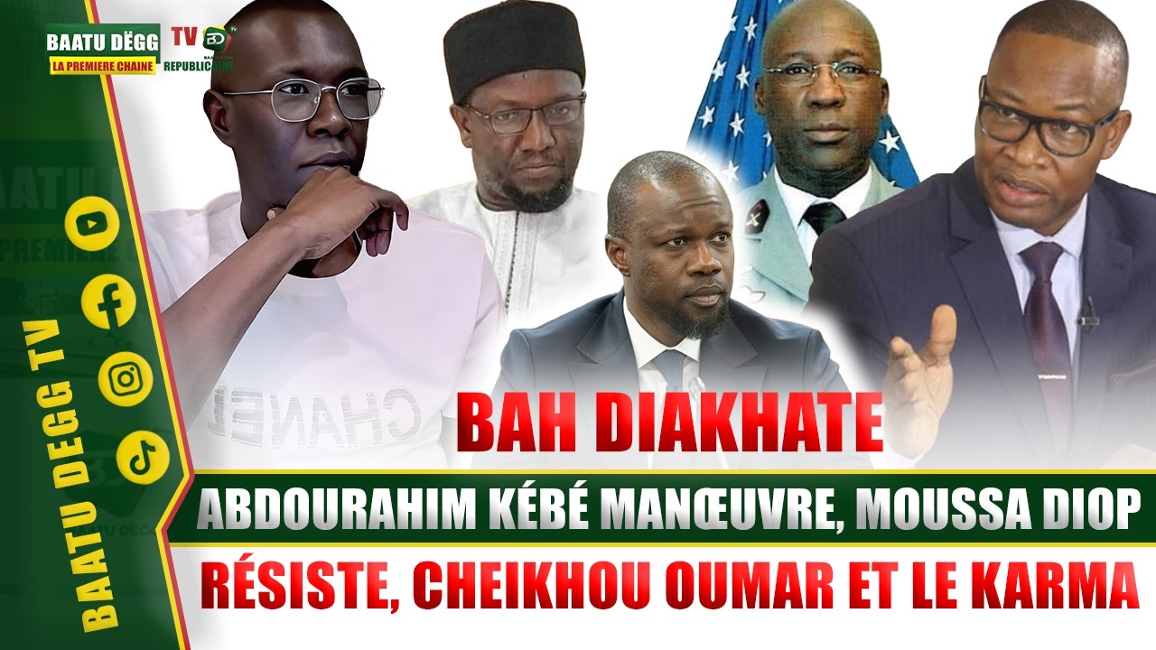 🔴 [ EN DIRECT ] BAH DIAKHATÉ : ABDOURAHIM KÉBÉ MANŒUVRE, MOUSSA DIOP RÉSISTE, CHEIKHOU OUMAR ...