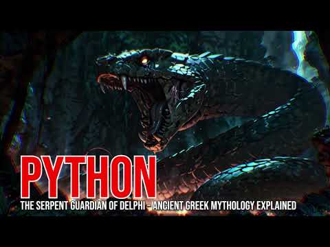 Python : The Serpent Guardian of Delphi – Ancient Greek Mythology Explained