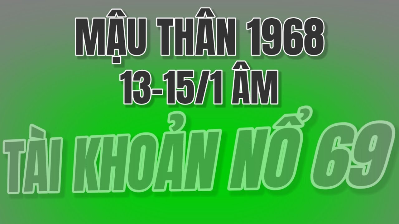 Phải chăng tuyệt mật này cho Mậu Thân 1968! Hút trọn linh ngày 13-15/1 âm tiền đè gãy cân!
