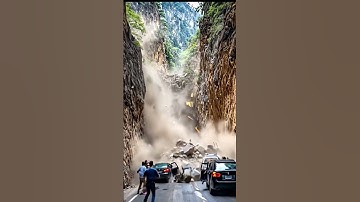 Tunnel SEALED by Massive Rockslide 😱