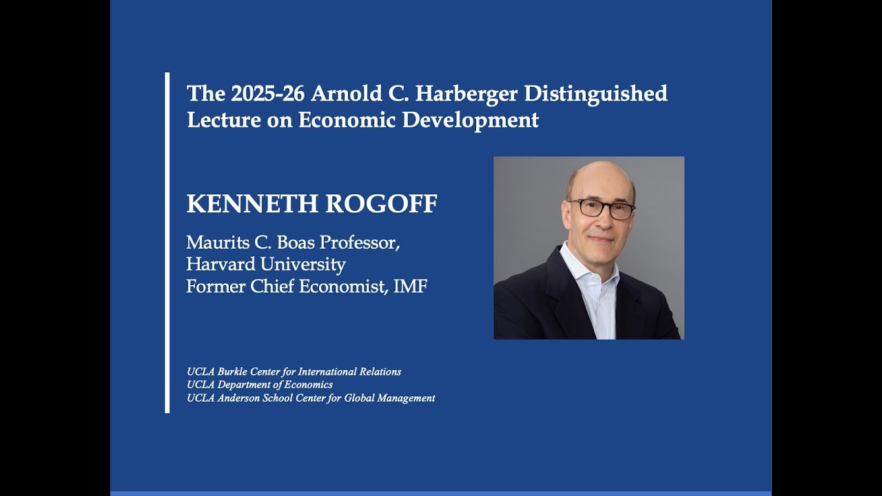 2025-26 Arnold C. Harberger Distinguished Lecture on Economic