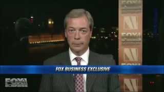 UKIP Nigel Farage on Fox News, The EU is now resembling communism - August 2012