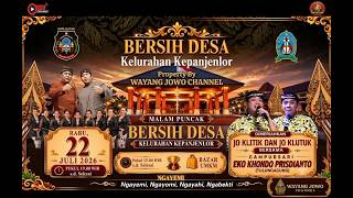 🔴live Joklitik Joklutuk Campusari Eko prisdianto MALAM PUNCAK BERSIH DESA KELURAHAN KEPANJENLOR 2026