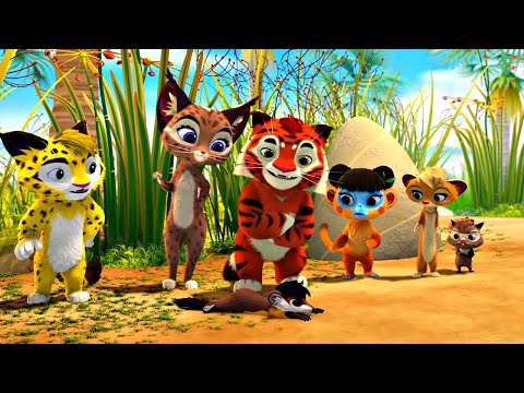 🐾 Лео и Тиг 🐾 Сборник улетных серий Детям про животных 🐱| Мультфильм HD