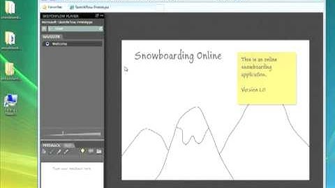 Exporting your SketchFlow project with Expression Blend 3